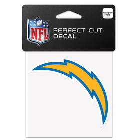 Los Angeles Chargers Decal 4x4 Perfect Cut Color