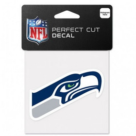 Seattle Seahawks Decal 4x4 Perfect Cut Color
