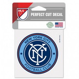 New York City FC Decal 4x4 Perfect Cut Color