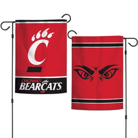 Cincinnati Bearcats Flag 12x18 Garden Style 2 Sided