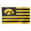 Iowa Hawkeyes Flag 3x5 Deluxe Style Stars and Stripes Design