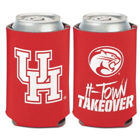 Houston Cougars Can Cooler Slogan Design