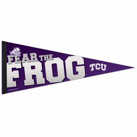 TCU Horned Frogs Pennant 12x30 Premium Style