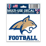 WinCraft Montana State Bobcats Decal 3x4 Multi Use