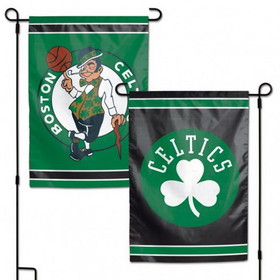 Boston Celtics Flag 12x18 Garden Style 2 Sided