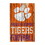 Clemson Tigers Sign 11x17 Wood Proud to Support Design