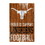 Texas Longhorns Sign 11x17 Wood Proud to Support Design