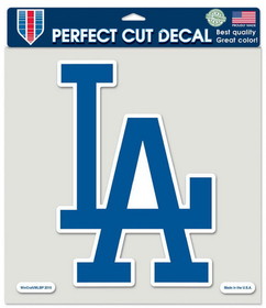 Los Angeles Dodgers Decal 8x8 Die Cut Color
