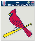 St. Louis Cardinals Decal 8x8 Die Cut Color