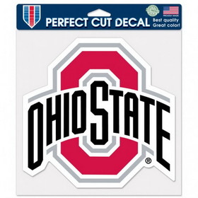 Ohio State Buckeyes Decal 8x8 Die Cut Color