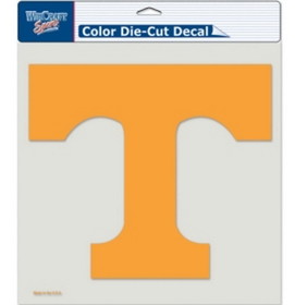 Tennessee Volunteers Decal 8x8 Die Cut Color