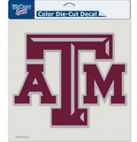 Texas A&M Aggies Decal 8x8 Die Cut Color