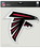 Atlanta Falcons Decal 8x8 Die Cut Color