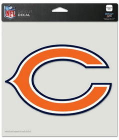 Chicago Bears Decal 8x8 Die Cut Color