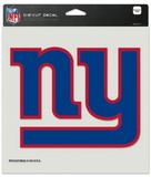New York Giants Decal 8x8 Die Cut Color