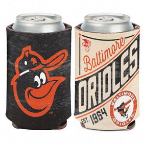 Baltimore Orioles Can Cooler Vintage Design