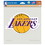 Los Angeles Lakers Decal 8x8 Die Cut Color