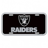 Oakland Raiders License Plate