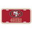 San Francisco 49ers License Plate