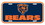 Chicago Bears License Plate