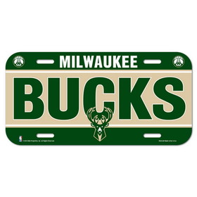 Milwaukee Bucks License Plate