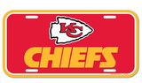 Kansas City Chiefs License Plate