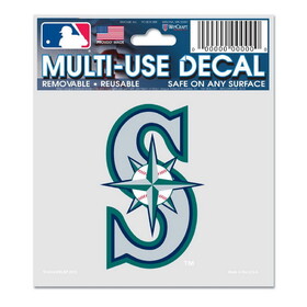Seattle Mariners Decal 3x4 Multi Use