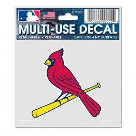 St. Louis Cardinals Decal 3x4 Multi Use