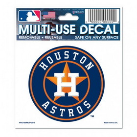 Houston Astros Decal 3x4 Multi Use