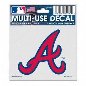 Atlanta Braves Decal 3x4 Multi Use