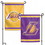 Los Angeles Lakers Flag 12x18 Garden Style 2 Sided