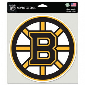 Boston Bruins Decal 8x8 Die Cut Color