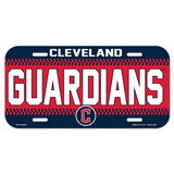 Cleveland Guardians License Plate Plastic