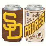 San Diego Padres Can Cooler Vintage Design