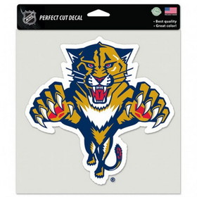 Florida Panthers Decal 8x8 Perfect Cut Color