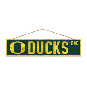 Oregon Ducks Sign 4x17 Wood Avenue Design