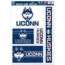 Connecticut Huskies Decal 11x17 Ultra