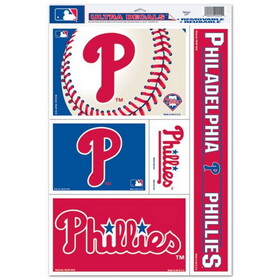 Philadelphia Phillies Decal 11x17 Ultra