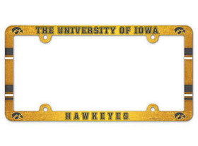 Iowa Hawkeyes License Plate Frame - Full Color