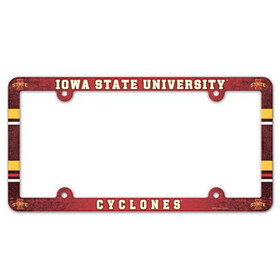 Iowa State Cyclones License Plate Frame - Full Color