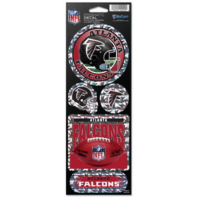 Atlanta Falcons Stickers Prismatic
