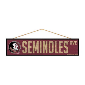 Florida State Seminoles Sign 4x17 Wood Avenue Design