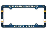 West Virginia Mountaineers License Plate Frame - Full Color