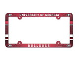Georgia Bulldogs License Plate Frame - Full Color