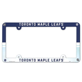 WinCraft Toronto Maple Leafs License Plate Frame Plastic Full Color Style