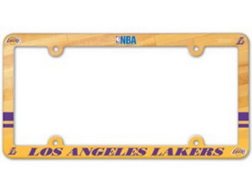 Los Angeles Lakers License Plate Frame - Full Color