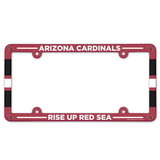 Wincraft license plate frame plastic full color style