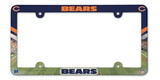 Chicago Bears License Plate Frame Plastic Full Color Style