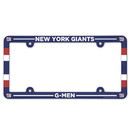New York Giants Full Color License Plate Frame