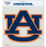 Auburn Tigers Decal 8x8 Die Cut Color